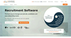 Desktop Screenshot of myrecruitmentplus.com